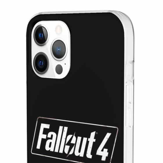 Role-Playing Game Fallout 4 Logo Black iPhone 12 Cover