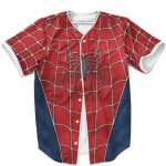Spider-Man Suit Inspired Cosplay Awesome Baseball Jersey