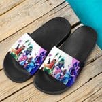 Teen Titans Robin & Squad Artwork Unique Slide Sandals