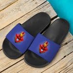 Tony Stark Iron Man Flat Colours Artwork Stylish Slides