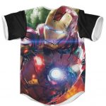 Tony Stark Iron Man Mark VII Armor Dope Baseball Jersey