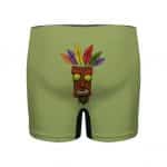 Aku Aku Spirit Doctor Crash Bandicoot Men's Boxer Briefs