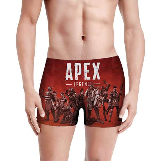 Apex Legends Group Poster Art Red Men's Boxer Shorts