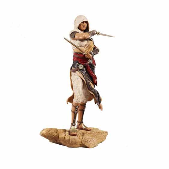 Assassin's Creed Origins Bayek Aya Statue Figure PVC Collectable Toys Model 