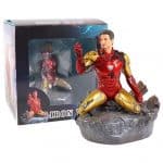 Avengers Endgame Iron Man MK85 Damage Armor Statue Figure