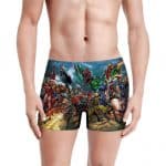 Awesome Marvel Heroes Omega RPG Men's Boxer Shorts