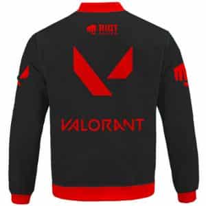 Riot Games Valorant Red Logo Awesome Bomber Jacket