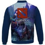 Elegant Priestess Of The Moon Mirana Dota 2 Letterman Jacket
