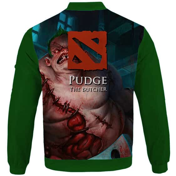 Dota 2 Pudge The Butcher Amazing Green Varsity Jacket