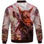 Awesome Biomutant Primal Breed Artwork Letterman Jacket