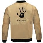 Skyrim Dark Brotherhood Invitation Logo Bomber Jacket