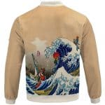 Legend Of Zelda Wind Waker Hokusai Parody Bomber Jacket