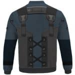 MGS2 Solid Snake Sneaking Suit Cosplay Bomber Jacket