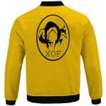 MGS The Phantom Pain XOF Black Ops Logo Bomber Jacket