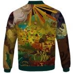 Monster Hunter 4 Ultimate Mural Artwork Dope Varsity Jacket