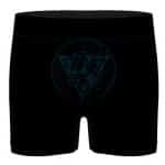 Captain Marvel Car-Ell Kree Name Logo Black Men's Underwear