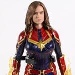 Captain Marvel Carol Danvers Avengers Statue Toy Figure