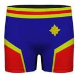 Captain Marvel Suit Costume Style Colorful Men's Underwear