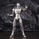 Classic Iron Man Silver Mark II Armor Posable Figure