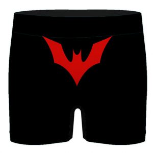 DC Batman Beyond Red Bat Logo Artwork Epic Men's Boxers