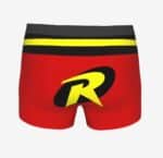 DC Comics Classic Robin Costume Style Red Men's Boxers (2)