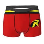 DC Comics Classic Robin Costume Style Red Men's Boxers (2)