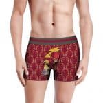 DC Comics The Flash Chibi Art Pattern Cute Men's Underwear