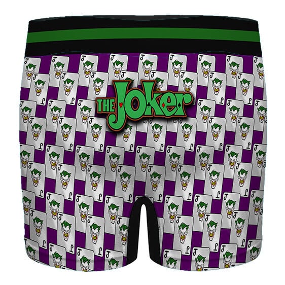 DC Comics The Joker Card Logo Pattern Badass Men's Underwear