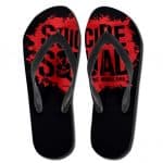 DC Comics The Suicide Squad Logo Epic Flip Flop Sandals