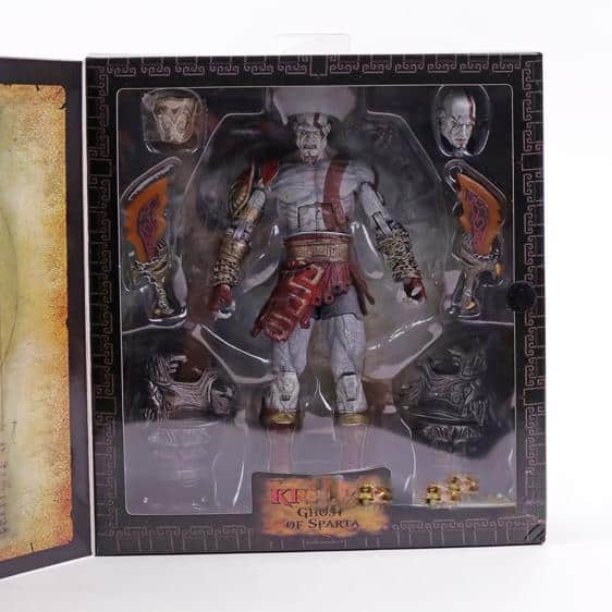 God of War Kratos Ghost of Sparta Movable Toy Figure