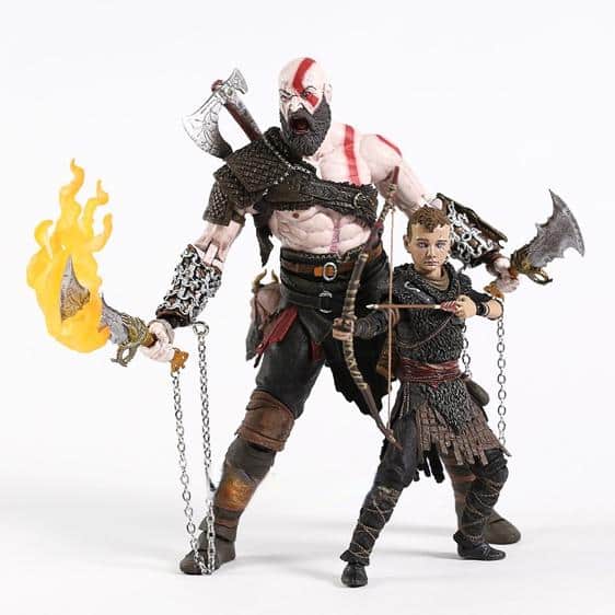 God of War Kratos and Atreus Journey Action Figure