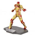 Golden Iron Man Mark XLII Armor Statue Model Figure