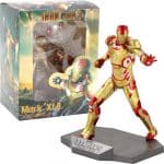 Golden Iron Man Mark XLII Armor Statue Model Figure