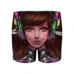 Hana Song D.Va Overwatch Fan Art Men's Boxer Briefs