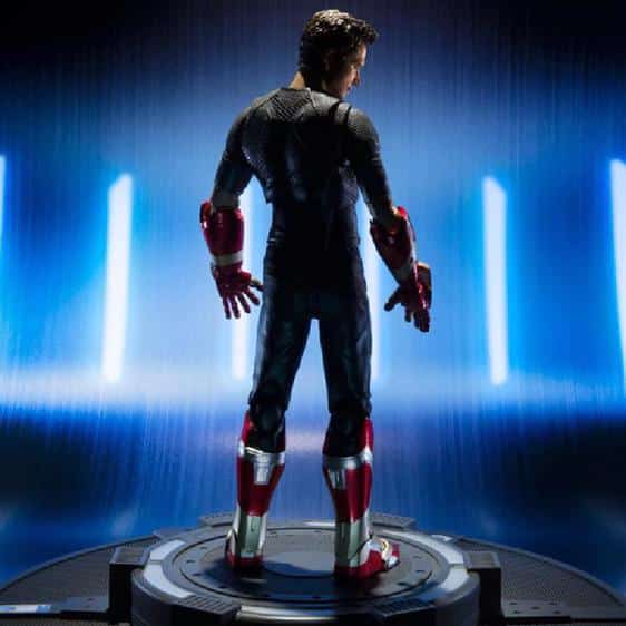 Iron Man III Tony Stark with Powered Stage Action Figure