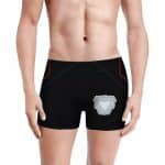 Iron Man Tony Stark Undersuit Design Black Men's Underwear