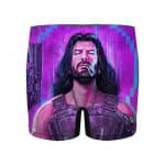 Keanu Reeves Purple Art Cyberpunk 2077 Men's Boxer Shorts