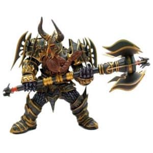 King Magni Bronzebeard World of Warcraft Statue Model Toy