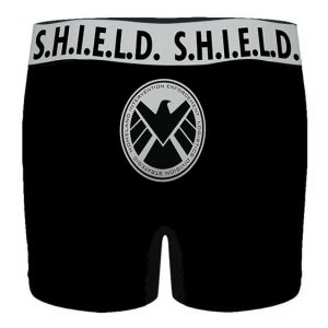 Marvel Agents of S.H.I.E.L.D. Symbol Black Men's Boxers