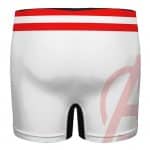 Marvel Avengers Logo Minimalist Art White Men's Boxer Briefs