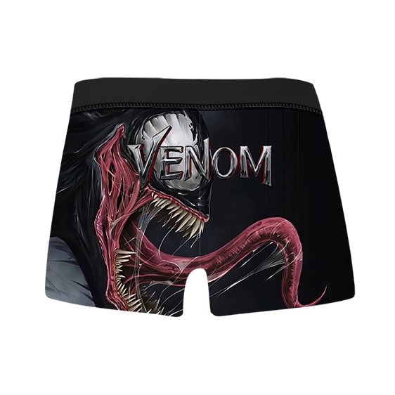 Marvel Venom Eyes Over Flag Aero Boxer Briefs Underwear-Medium (32-34) 