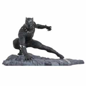 Marvel Black Panther Attack Posture Statue Toy Figure