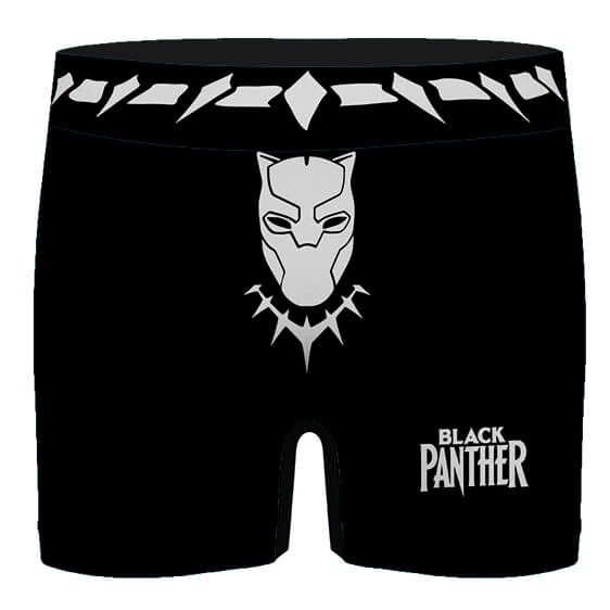 Marvel Comics Black Panther Black Boxer Briefs