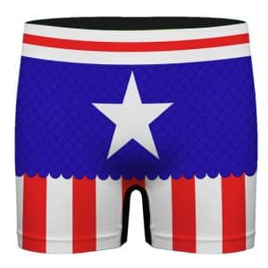Marvel Classic Captain America Costume Men's Underwear