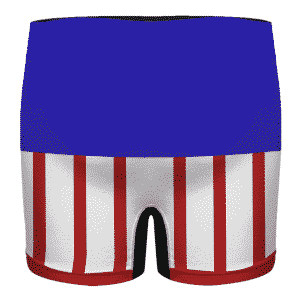 Marvel Classic Captain America Costume Style Men's Boxers