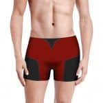Marvel Comics Ant-Man Suit Inspired Design Men's Boxers