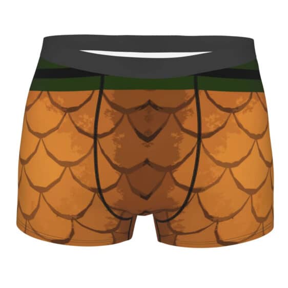 Marvel Comics Aquaman Scales Pattern Men’s Underwear