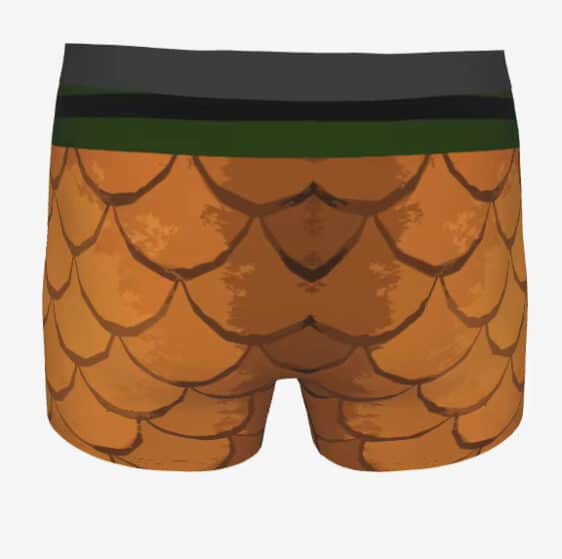 Marvel Comics Aquaman Scales Pattern Men’s Underwear