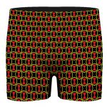 Marvel Comics Black Widow Classic Logo Pattern Men's Boxers