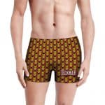 Marvel Comics Iron Man Head Cartoon Pattern Men's Boxers
